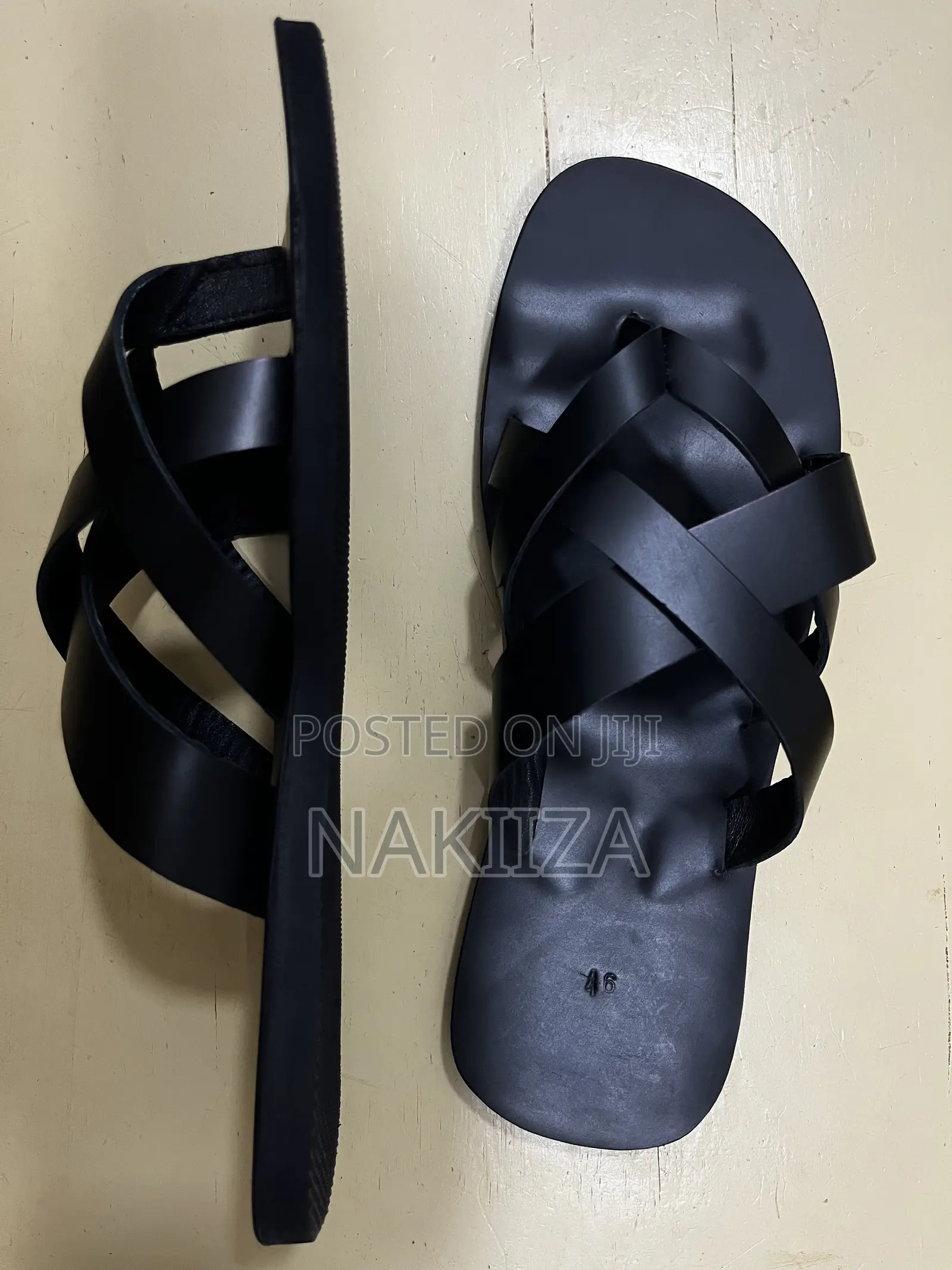 Leather Men Craft Sandles