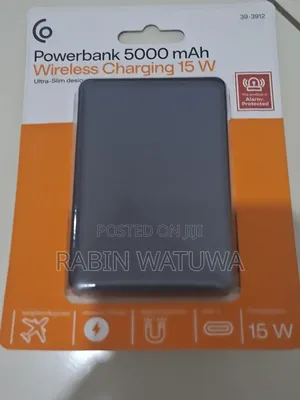 Powerbank 5000 Mah Wireless Charging 15W