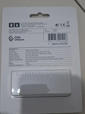 Powerbank 5000 Mah Wireless Charging 15W