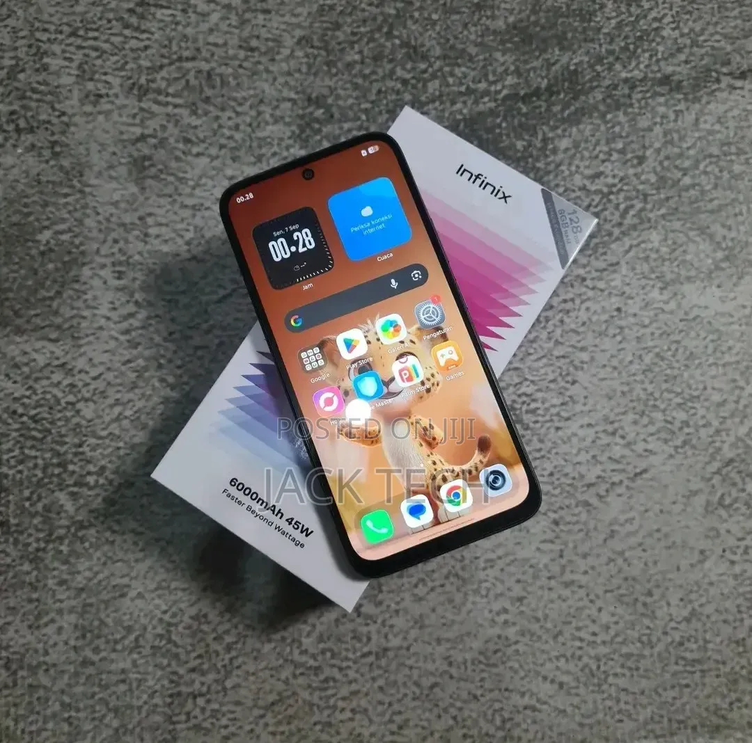 New Infinix Hot 70 128 GB Black