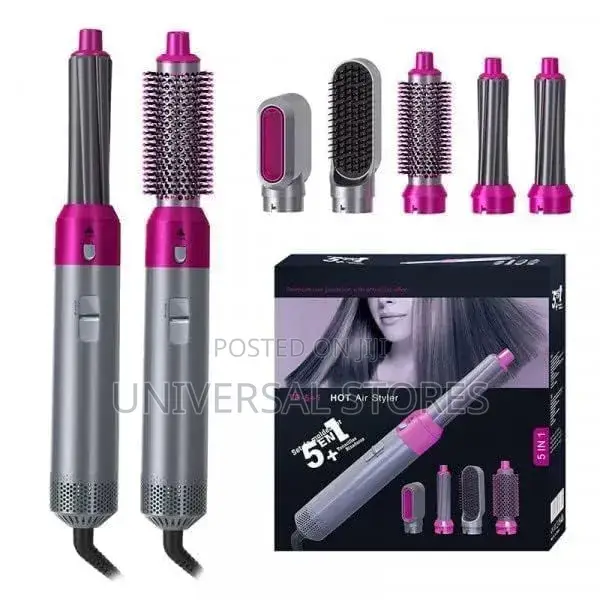 5 in 1 Hot Air Styler for Saloon and Home