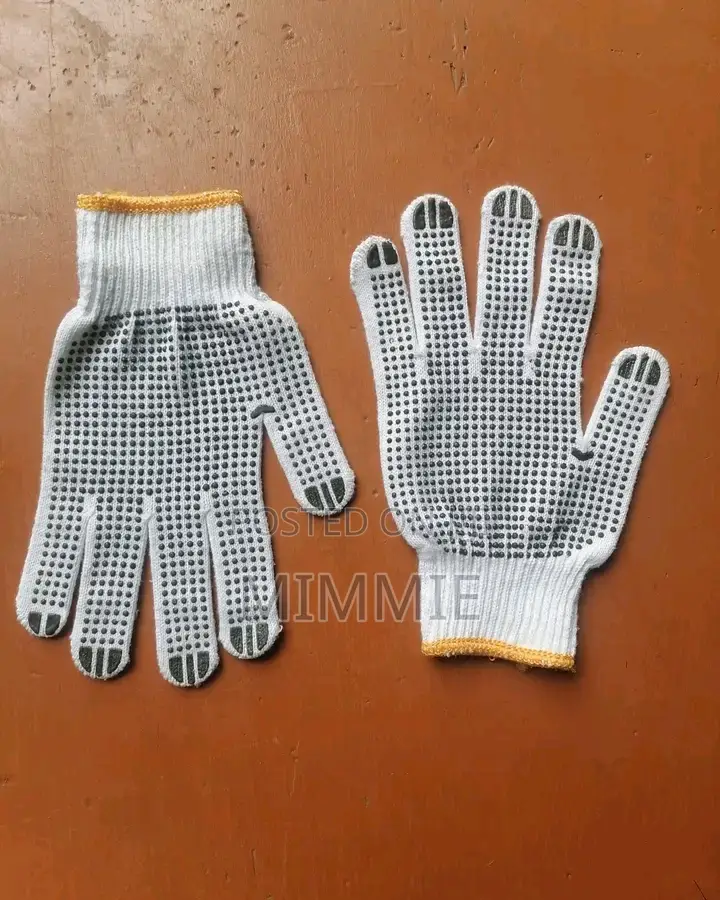 Dotted Cotton Gloves