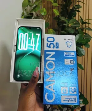 New Tecno Camon 50 Pro 256 GB Silver