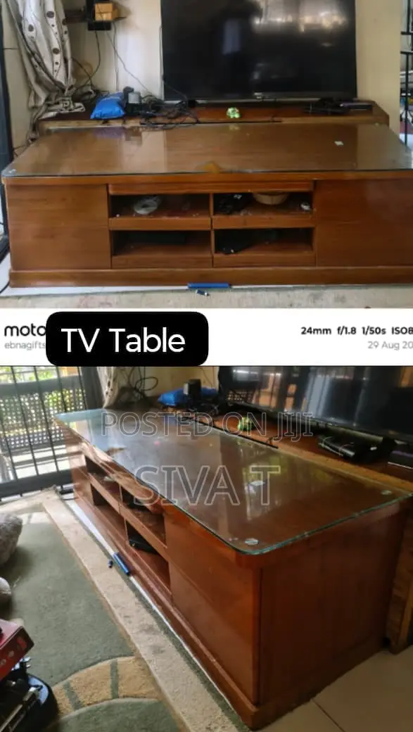 Wooden TV Table