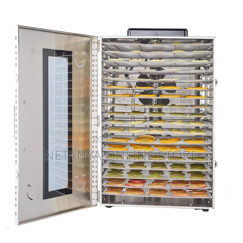 Heavy Duty Stainless Steel 18 Tray Food Dehydrator