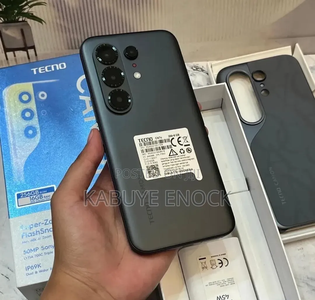 New Tecno Camon 50 Pro 256 GB Black