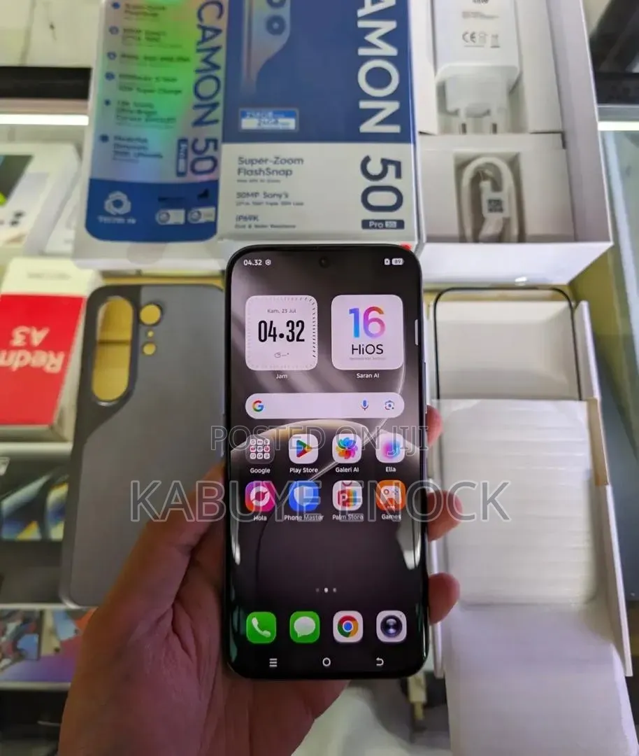 New Tecno Camon 50 Pro 256 GB Black