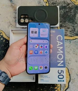 New Tecno Camon 50 Pro 256 GB Black