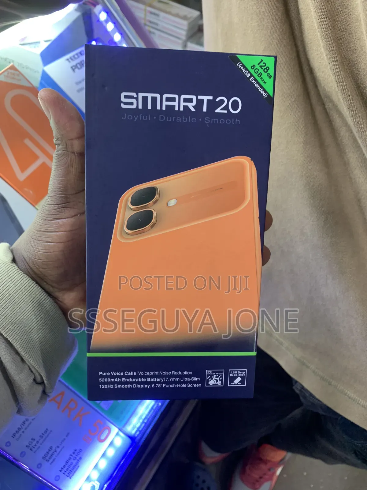 New Infinix Smart 20 128 GB Orange