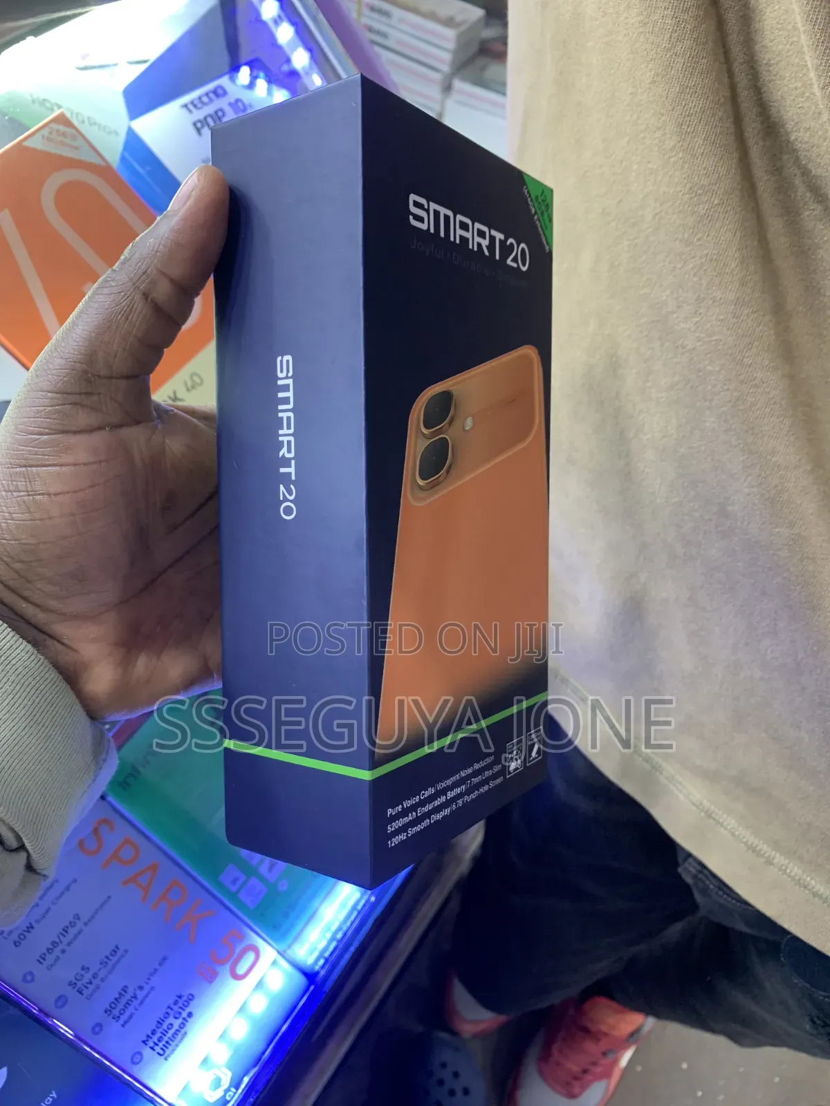 New Infinix Smart 20 128 GB Orange