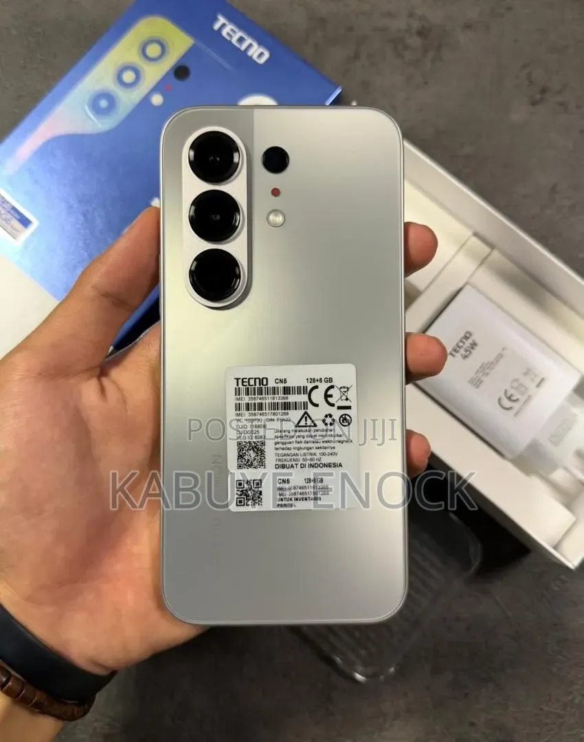 New Tecno Camon 50 256 GB Silver