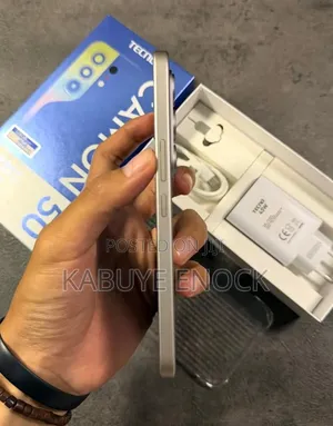 New Tecno Camon 50 256 GB Silver