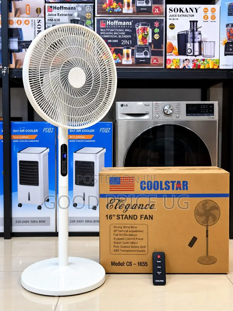 Coolstar Elegance 16" Stand Fan (Model CS-1655)