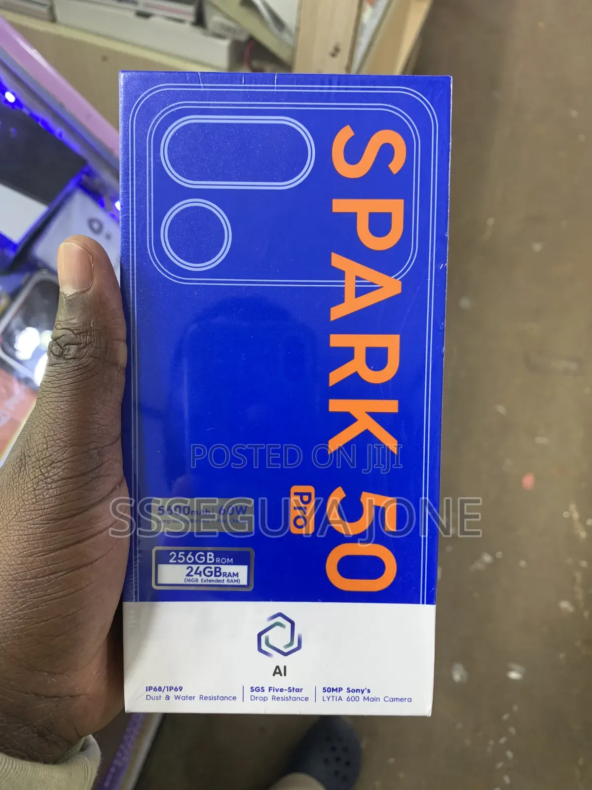 New Tecno Camon 50 Pro 256 GB Black