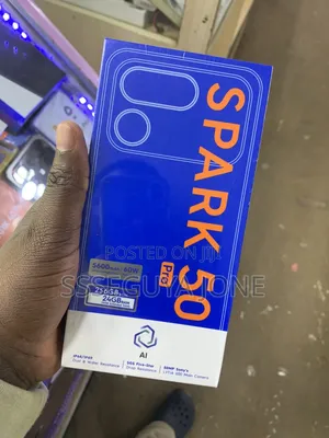 New Tecno Camon 50 Pro 256 GB Black