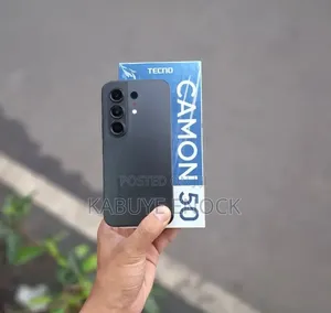 New Tecno Camon 50 256 GB Black