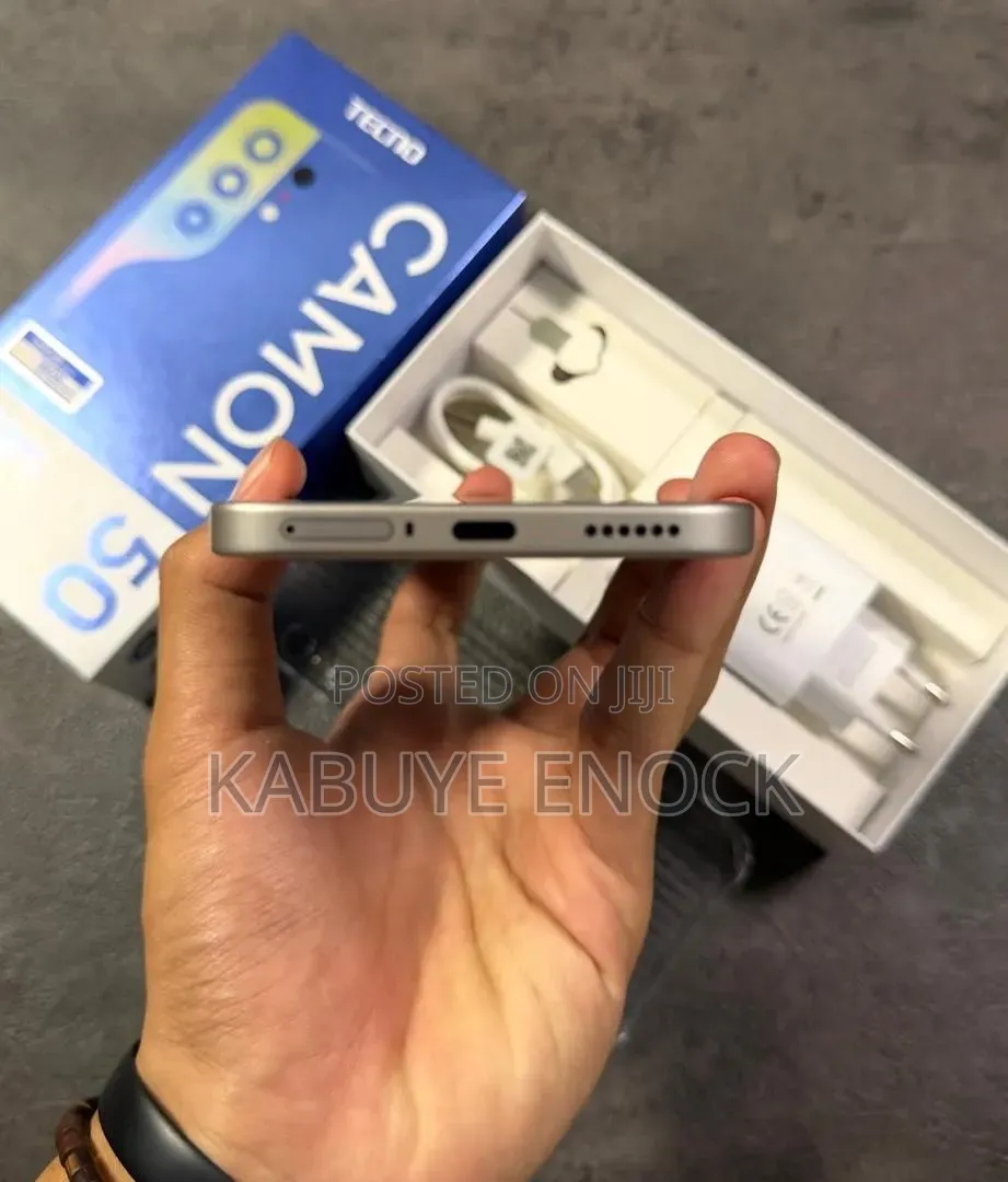 New Tecno Camon 50 256 GB Black