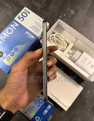 New Tecno Camon 50 Pro 256 GB White