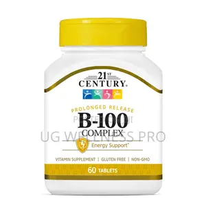 21st Century B-100 Complex Prolonged Release High Potency B-Vitamin 60