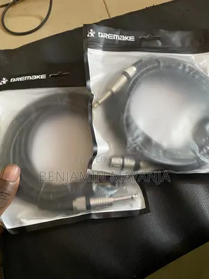 2-Pack Dremake Pro Mic/Instrument Cables – 6.35mm Jack to XLR Female