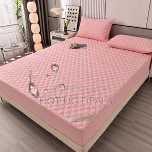 5x6 Quilted Waterproof Mattress Protector- Pink