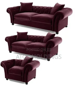 Sofas/High Density 5 Seaters Chesterfield Sofas Any Colour 2,250,000/-