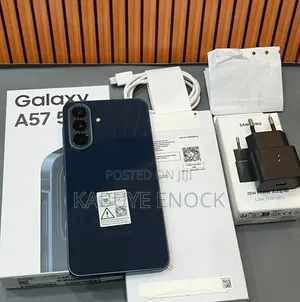 New Samsung Galaxy A57 256 GB Black