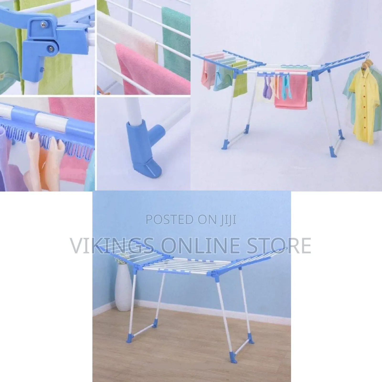 Home Mute Baby Cloth Dryer Fold Able Alloy Aluminum Cloth Dryer Rack