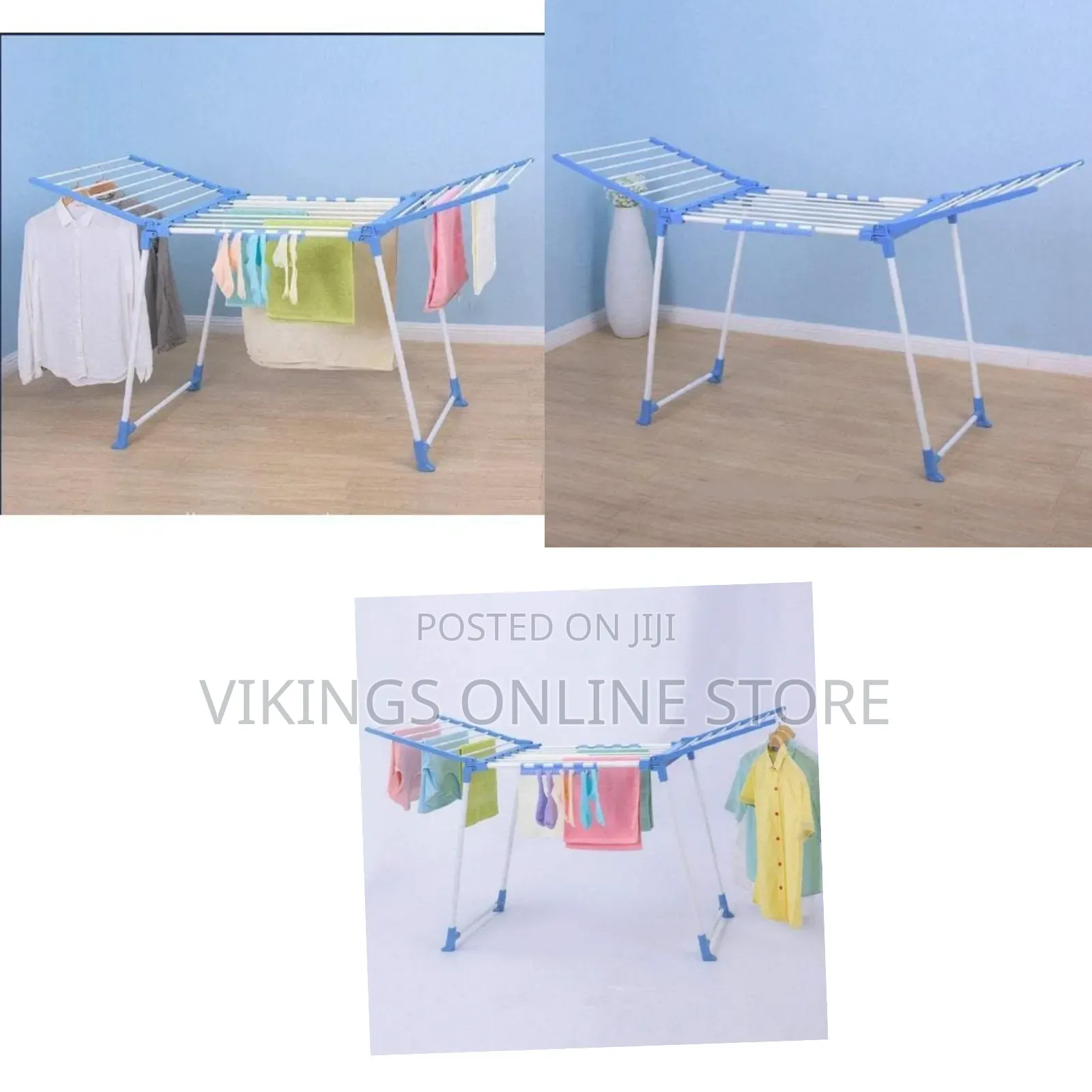 Home Mute Baby Cloth Dryer Fold Able Alloy Aluminum Cloth Dryer Rack