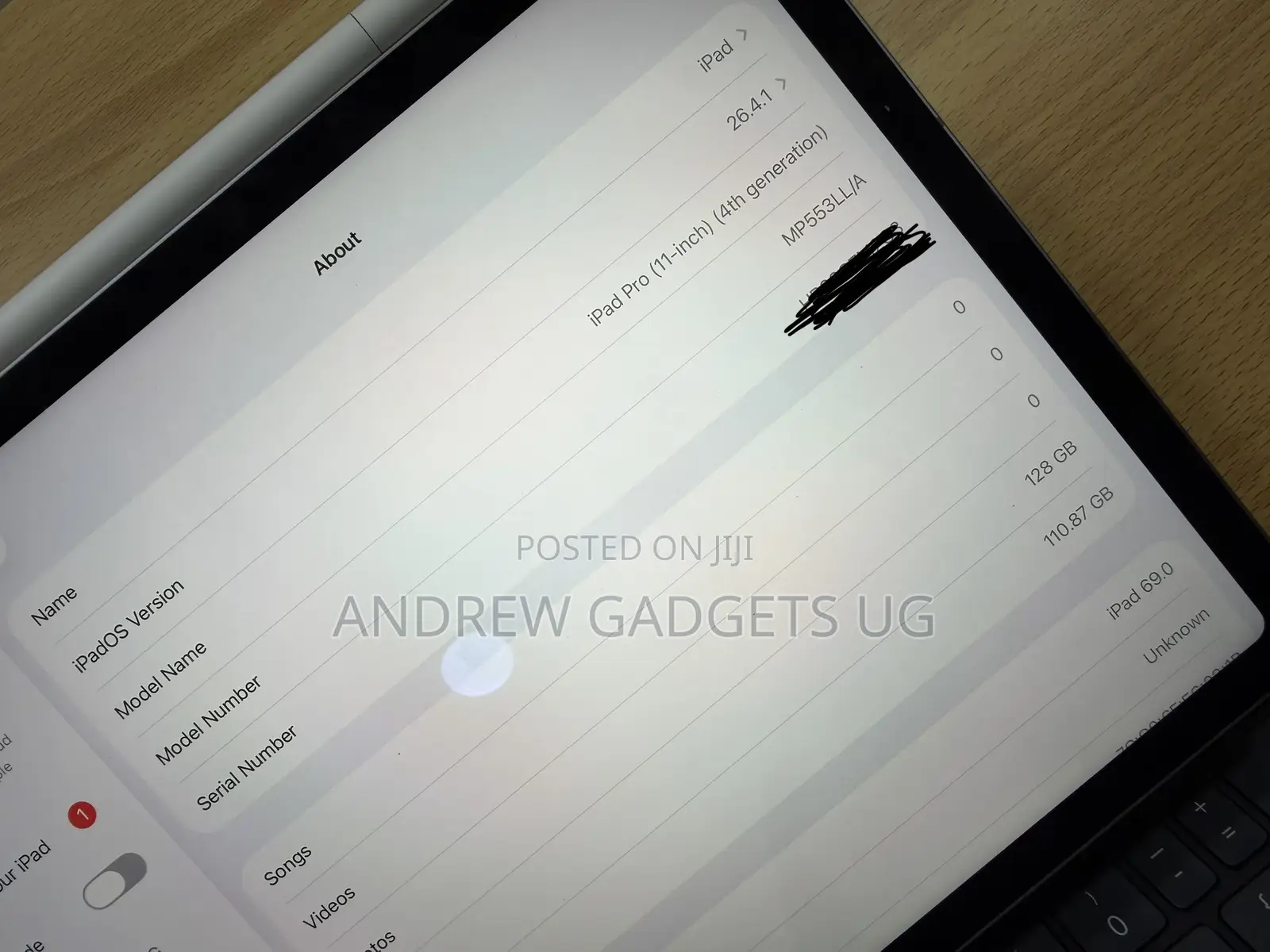 Apple iPad Pro 11 (2022) 128 GB Gray