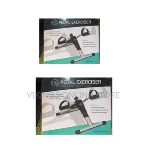 Compact, Foldable Arm and Leg Pedal Exerciser Featuring Variable