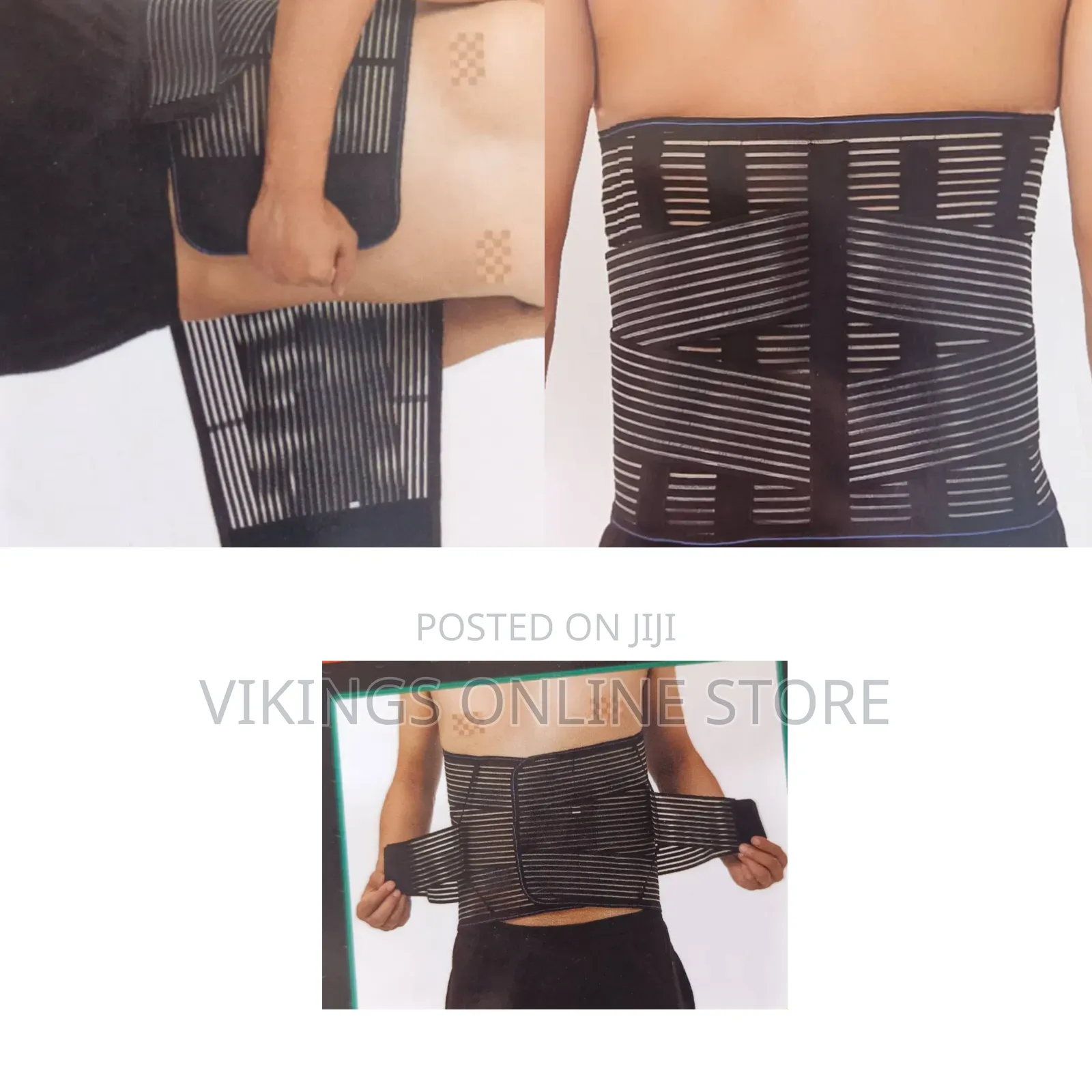 Adjustable Orthopedic Lumbar Support Belt or Lower Back Brace