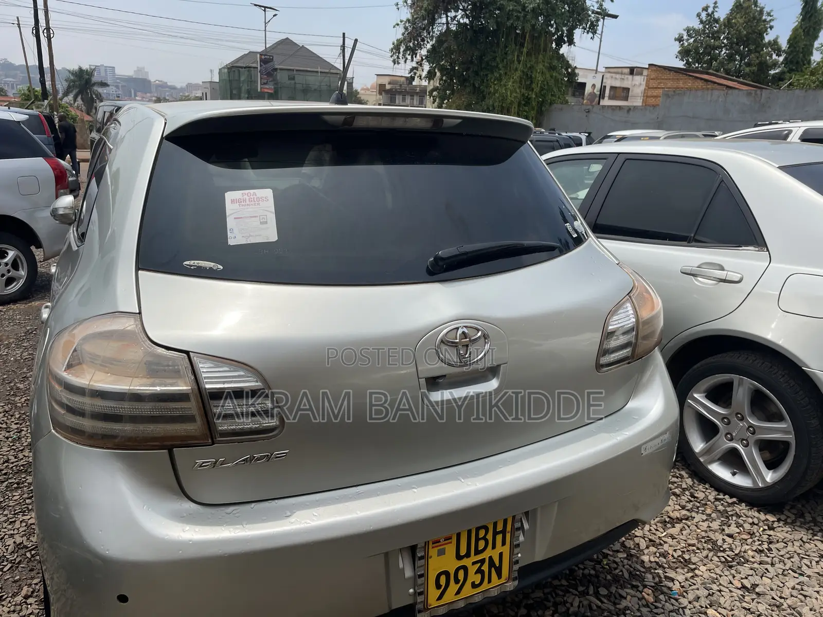 Toyota Blade 2011 Silver