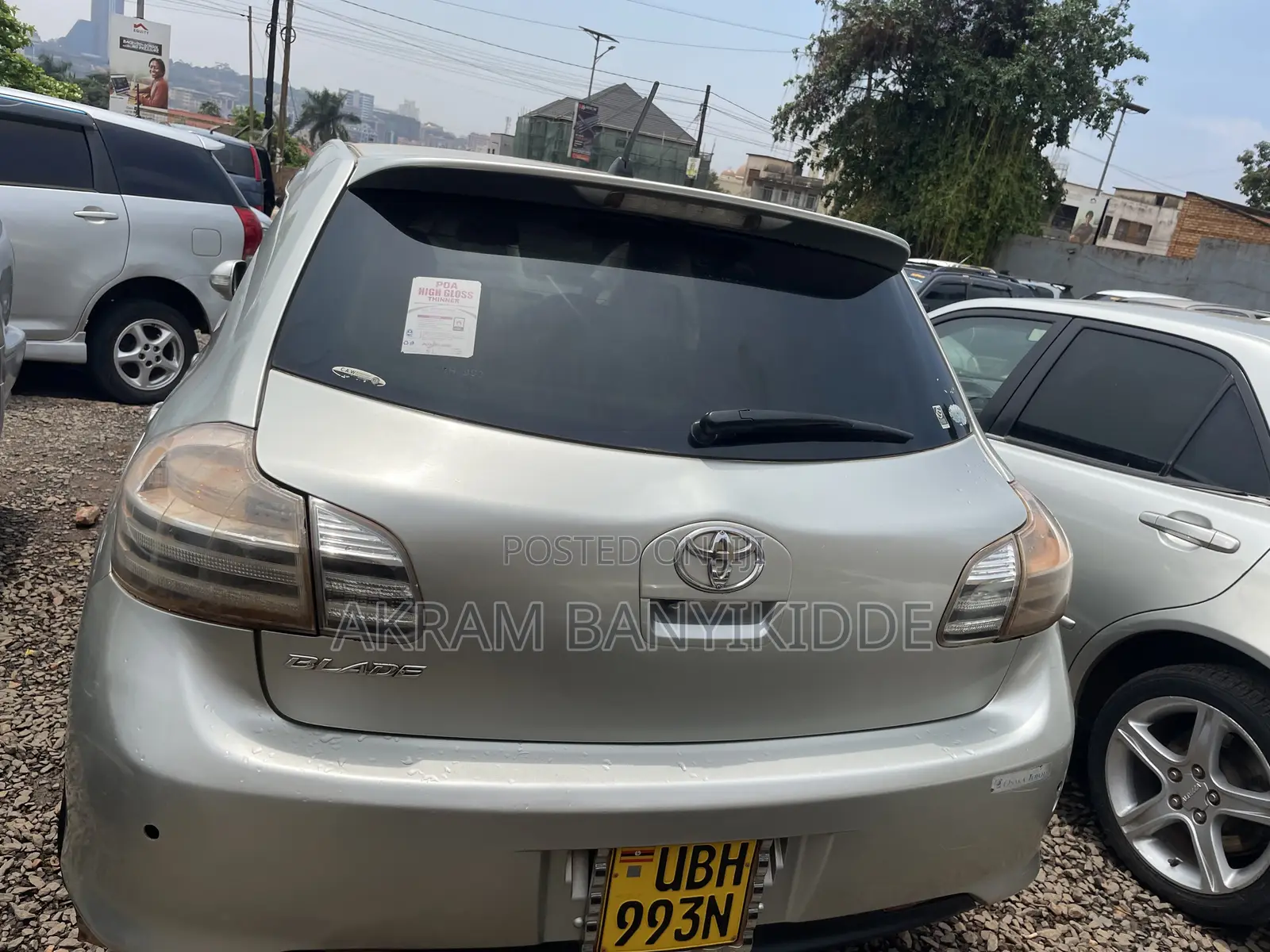 Toyota Blade 2011 Silver