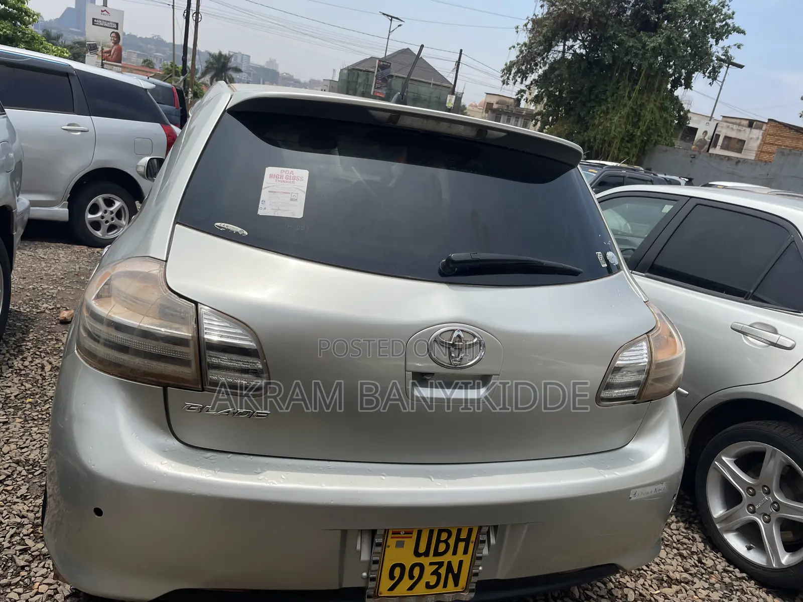 Toyota Blade 2011 Silver