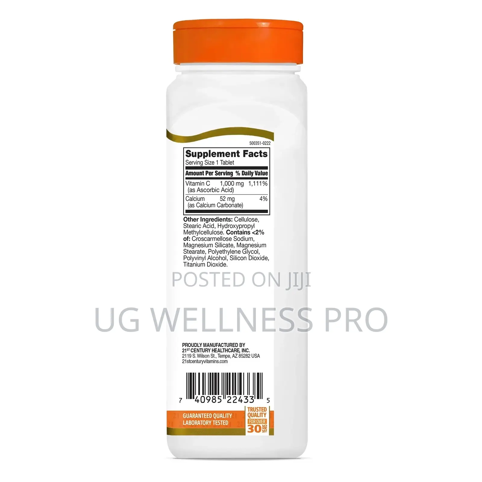 21st Century Vitamin C 1000mg 110 Tabs Immune Support Antioxidant