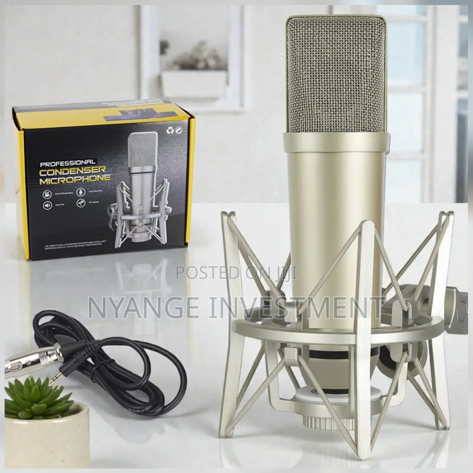 U87-Style Large-Diaphragm Condenser Microphone Kit.
