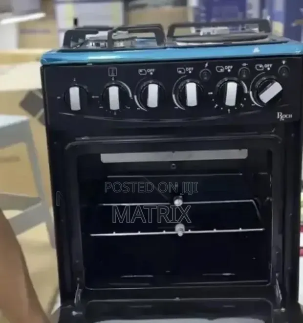 Roch 3+1 Gas Electric Cooker With Electric Oven, Grill Rotisserie