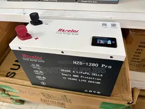 HZS-1280 Pro 100Ah Lithium Battery – Grade a LiFePO4