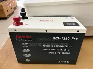 HZS-1280 Pro 12.8V 100Ah Solar Lithium Battery – Smart BMS
