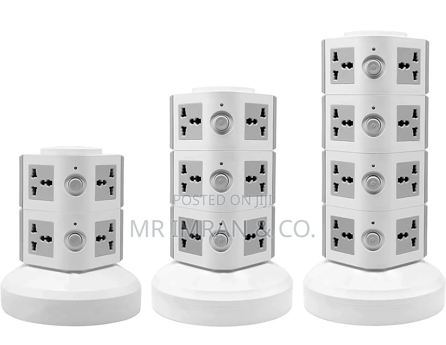 Universal Vertical Power Strip Tower