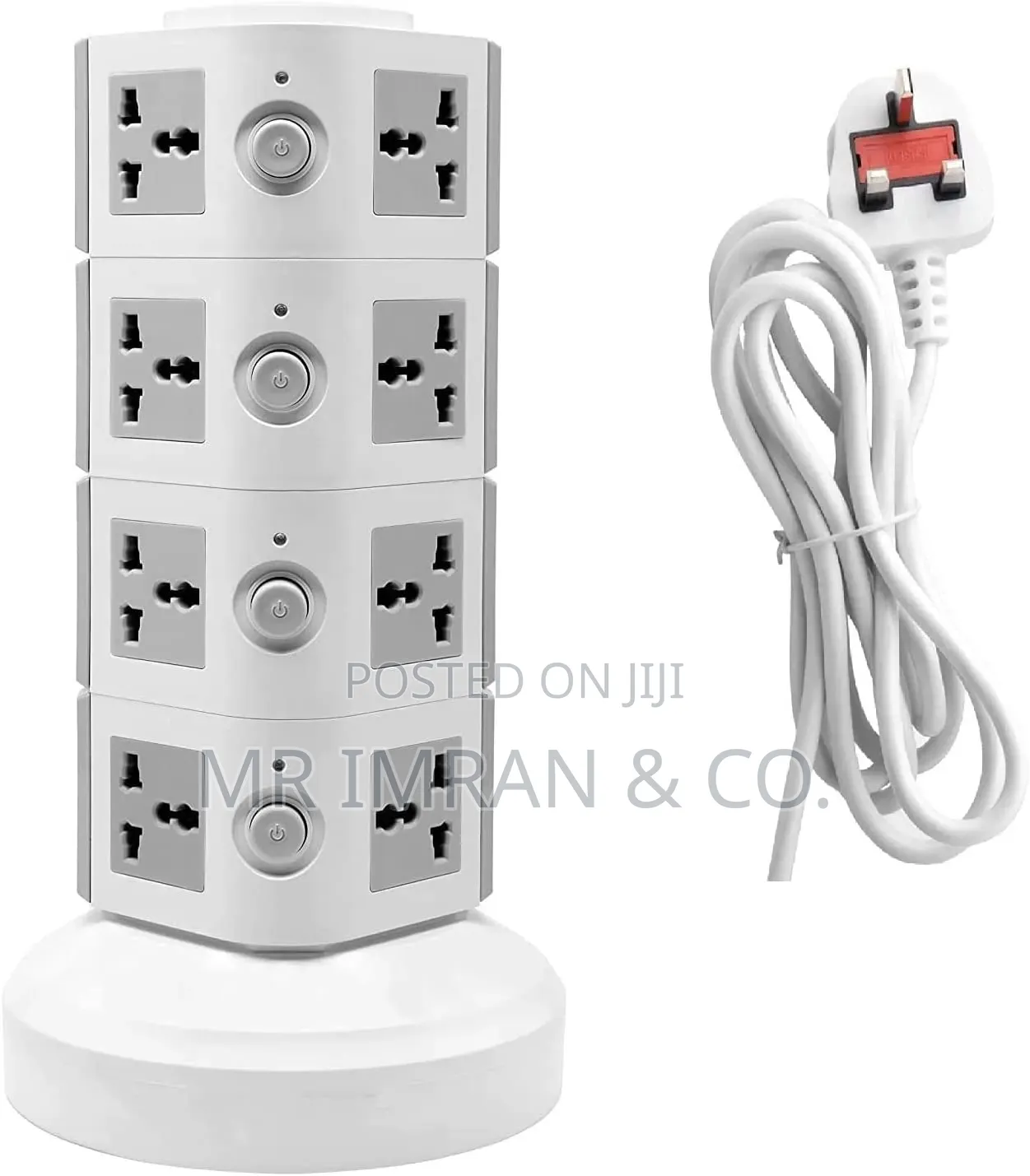 Universal Vertical Power Strip Tower