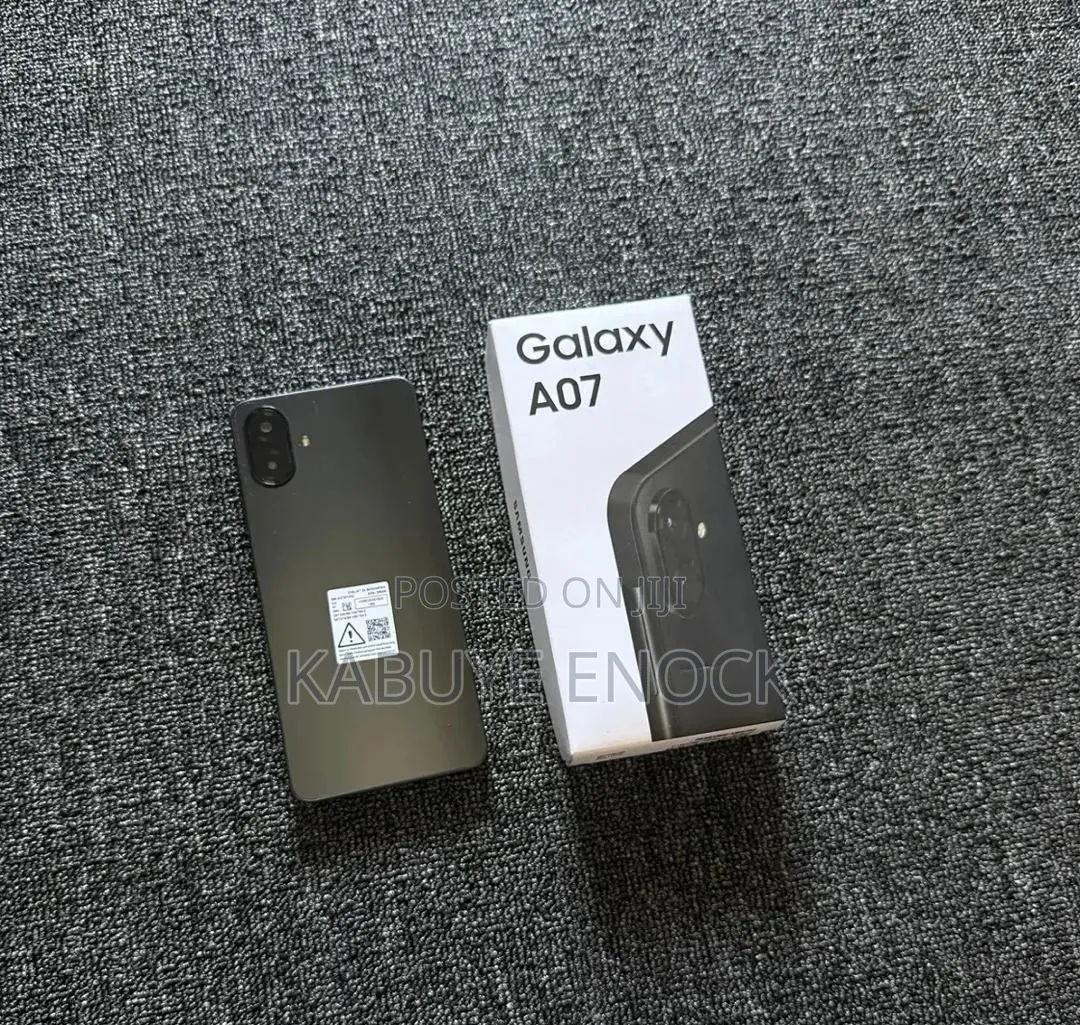 New Samsung Galaxy A07 4G 128 GB Black