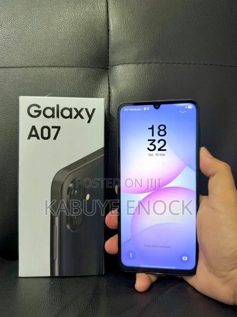 New Samsung Galaxy A07 4G 128 GB Black