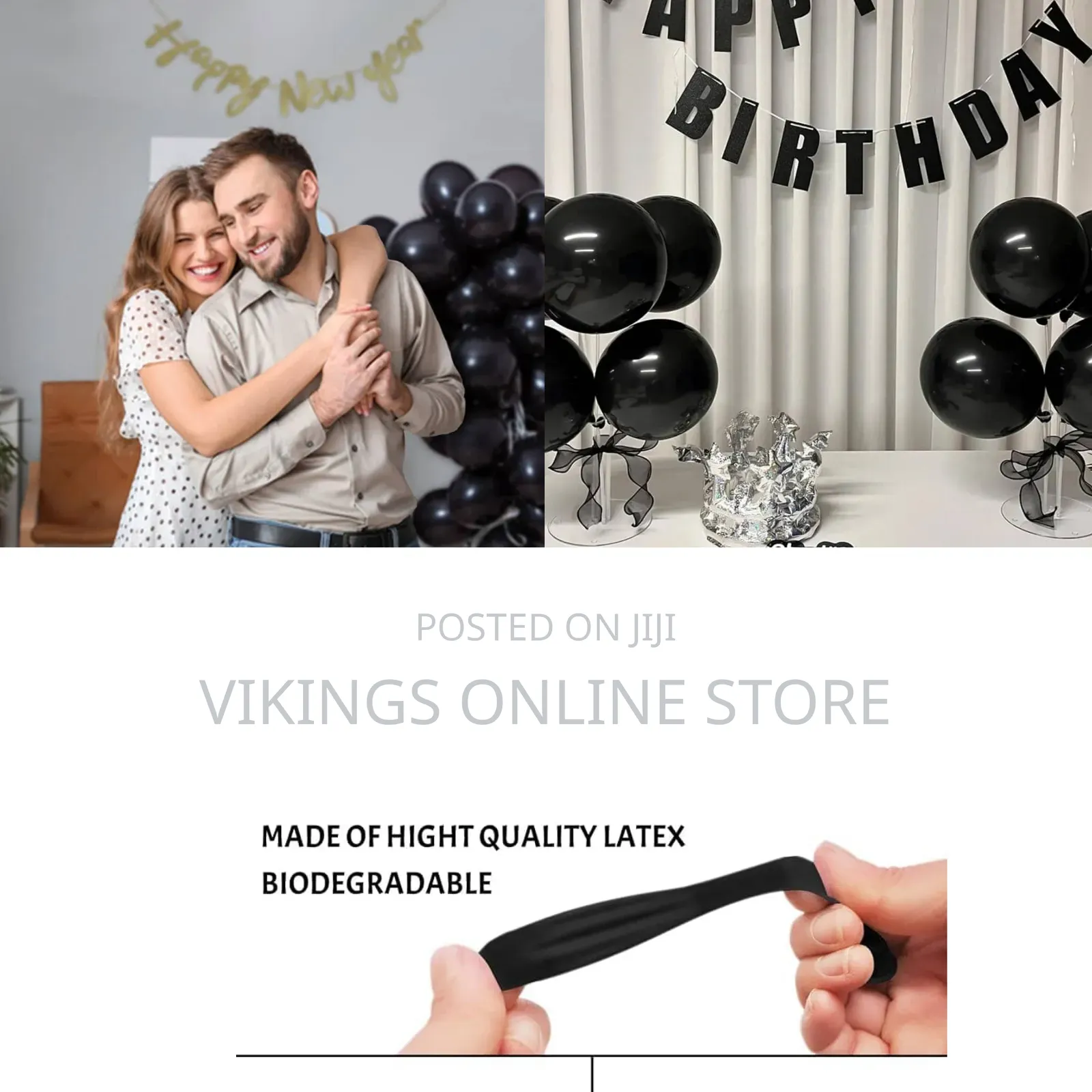 Black Balloons 12 Inch,Yellow Latex Balloons for Birthday Party Baby