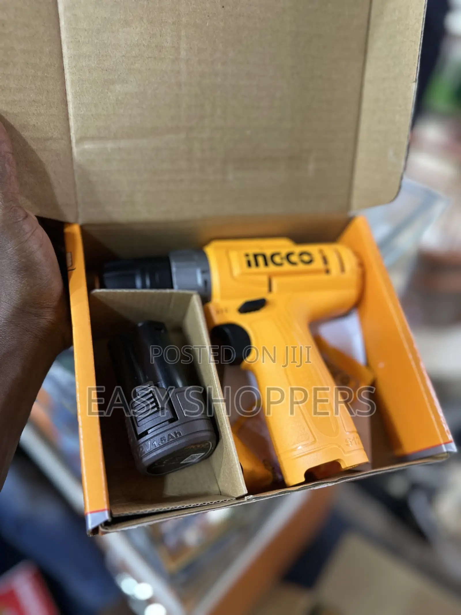 INGCO 12V Cordless Drill With One Battery 1.5Ah