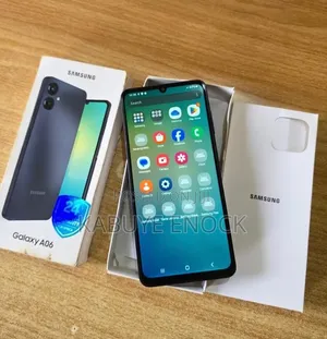 New Samsung Galaxy A06 128 GB Black
