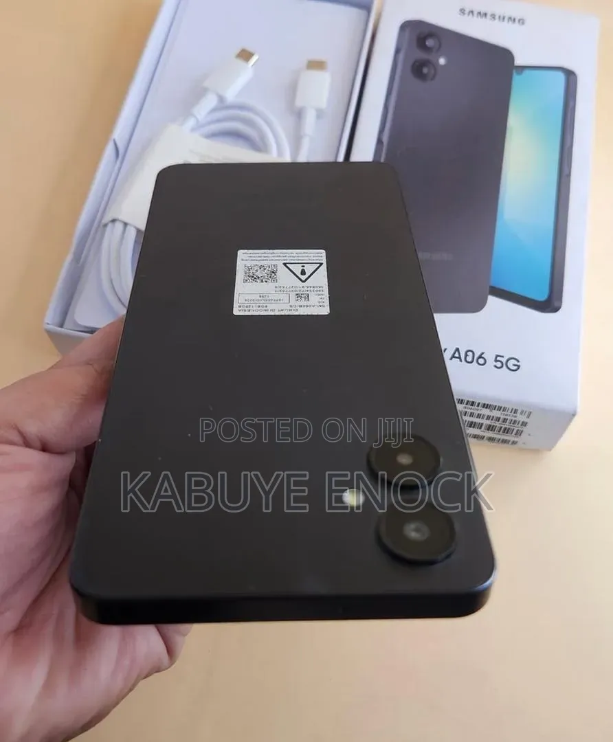 New Samsung Galaxy A06 128 GB Black