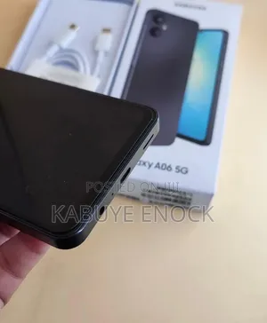 New Samsung Galaxy A06 128 GB Black