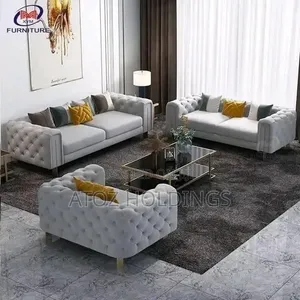 Sofas/6 Seaters Box Velvet Chesterfield Sofas Any Colour 2,500,000/-
